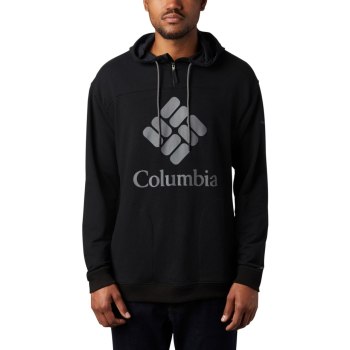 Columbia Hoodie Heren, Lodge French Terry Zwart Grijs, 60JCGSXZD